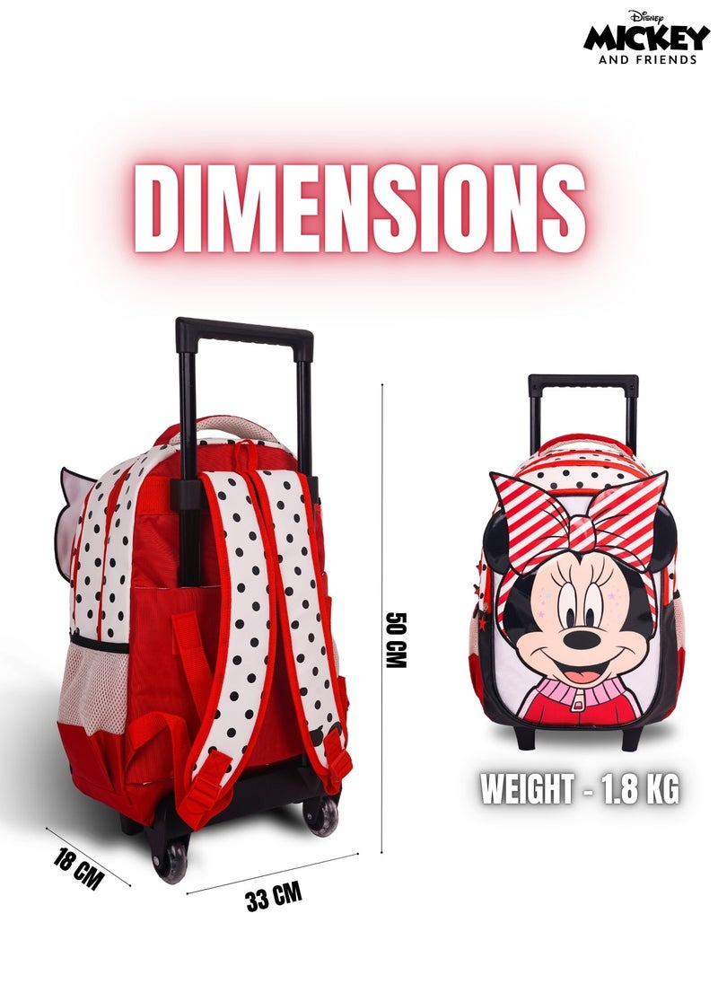 Disney - Disney - Minnie Mouse Love Sunshine Trolley Bag 16 inches - Image 1