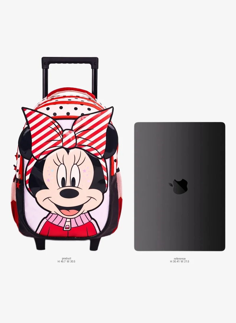 Disney Disney Minnie Mouse Love Sunshine Rolling School Backpack 16-Inch for Girls, School Bag