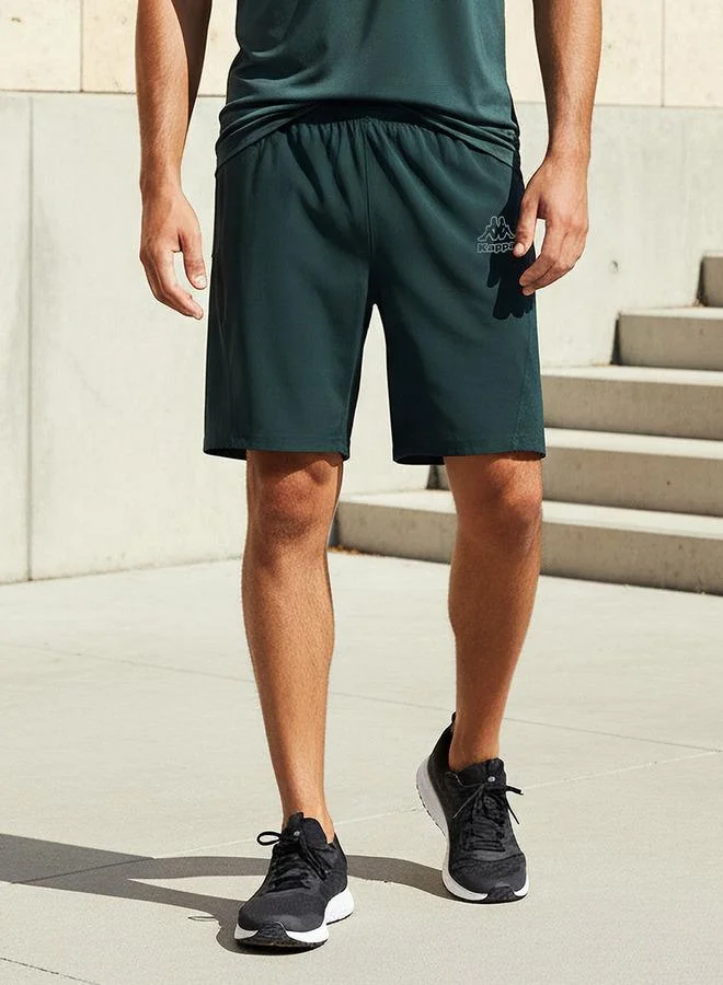 Kappa Kappa Regular Fit Shorts with Mesh Panel