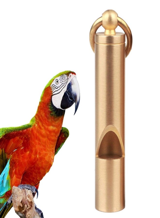 Zaagot Brass Whistle Pet Bird Behavior Training Tool Professional Dog Whistle for Dog Parrot Training - Image 4