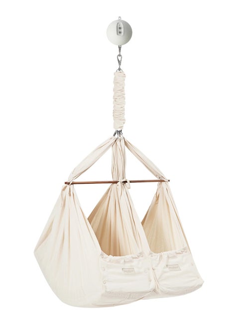 Hanging Bundle - Twin Baby Hammock - Nature