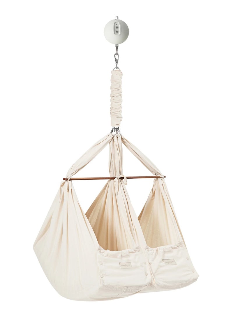 MOONBOON - Hanging Bundle - Twin Baby Hammock - Nature - Image 1