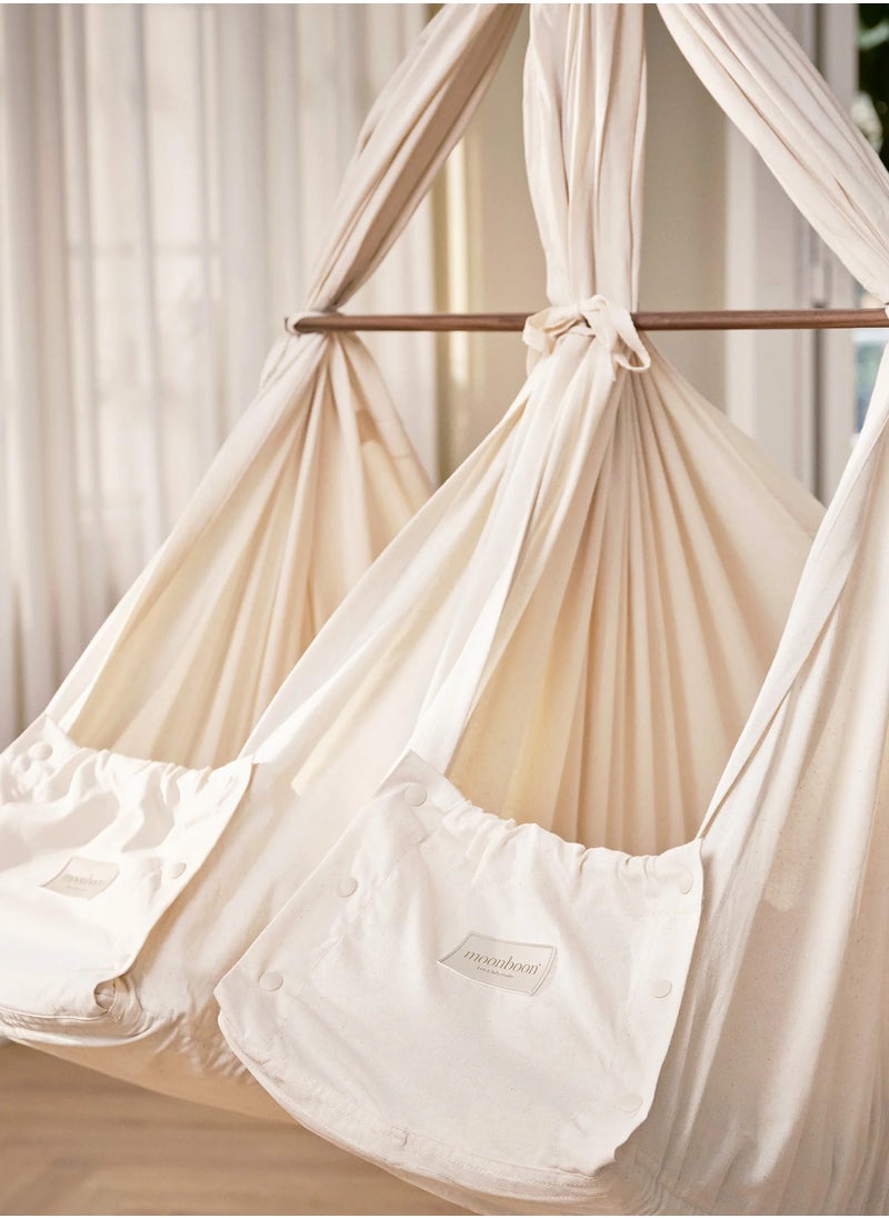 MOONBOON - Hanging Bundle - Twin Baby Hammock - Nature - Image 1