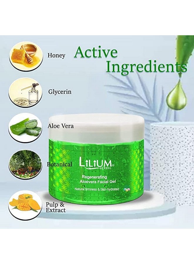Lilium Regenerating Aloevera Facial Gel 900gm - Image 3