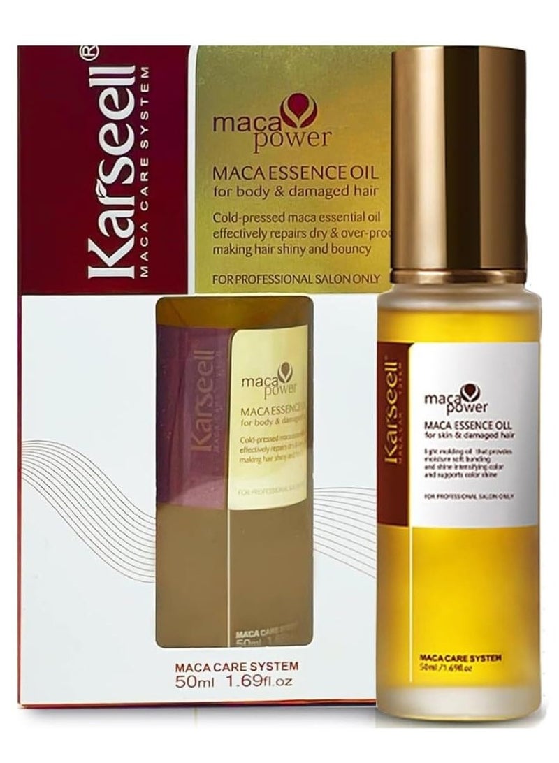 Karseell Maca Serum for Dry Hair for Damaged Skin and Hair 50ml - Image 1