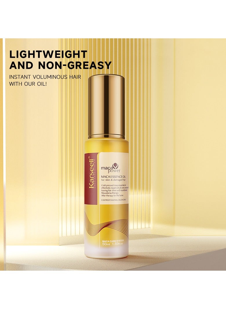 Karseell Maca Serum for Dry Hair for Damaged Skin and Hair 50ml - Image 5