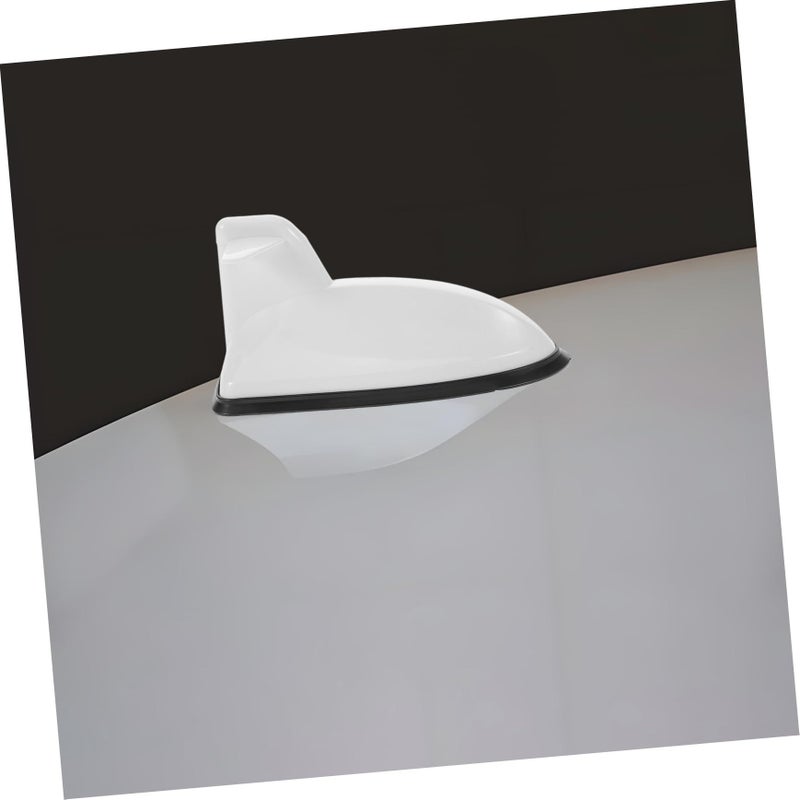 White Car Antenna Topper For Enhanced Signal Reception Aerodynamic Roof Decoration - Image 5