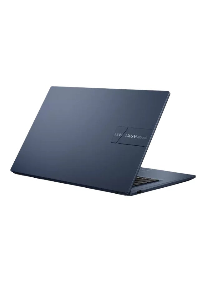 Vivobook 14 X1404VA Laptop, Intel Core i3-1315U Processor, 8GB RAM, 512GB SSD, 14" FHD Display, Windows 11 Home, Backlit English & Arabic Keyboard, 1 Year Warranty | X1404VA-NK329W Quiet Blue
