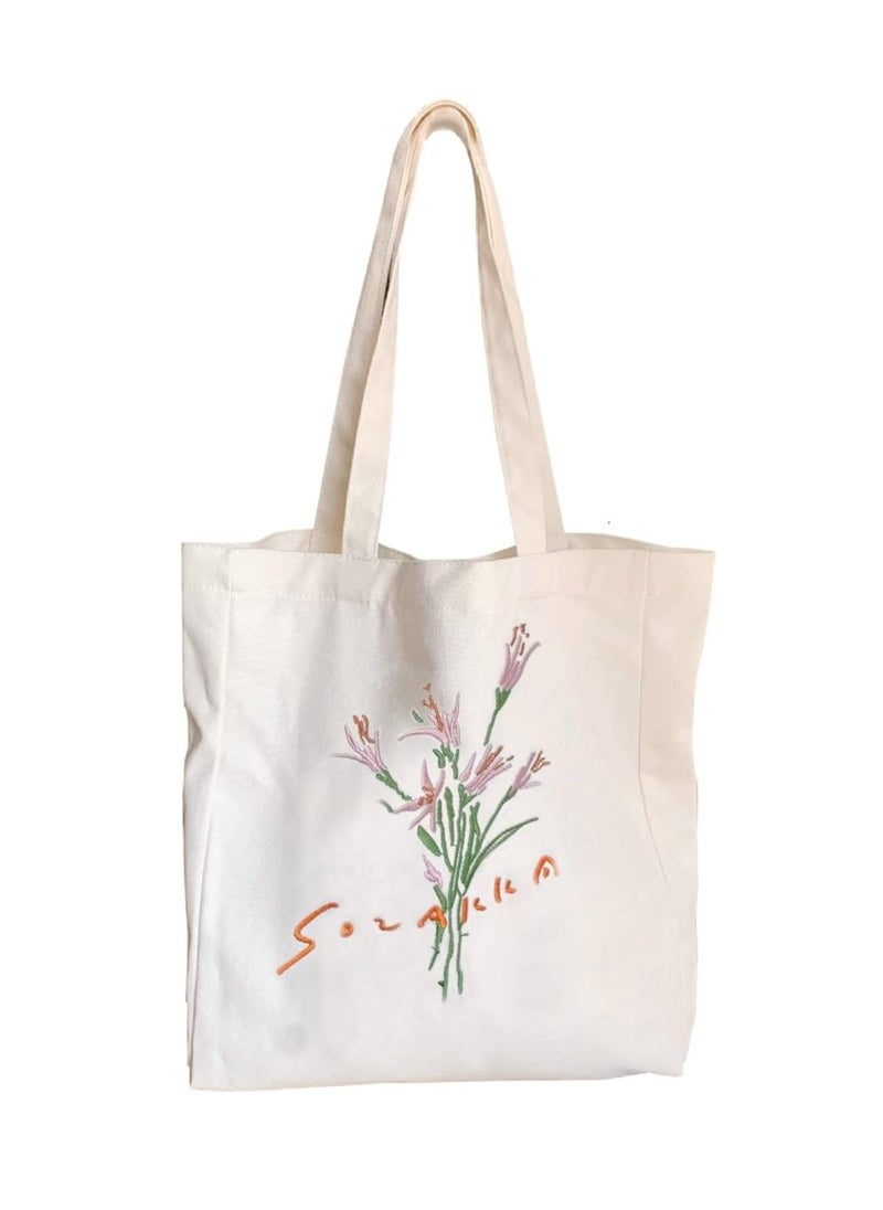 Taoqiao Women canvas Tote Bag  - Image 1