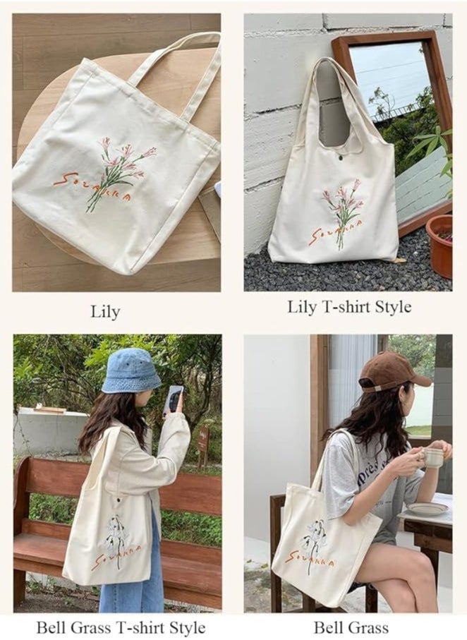 Taoqiao Women canvas Tote Bag  - Image 2