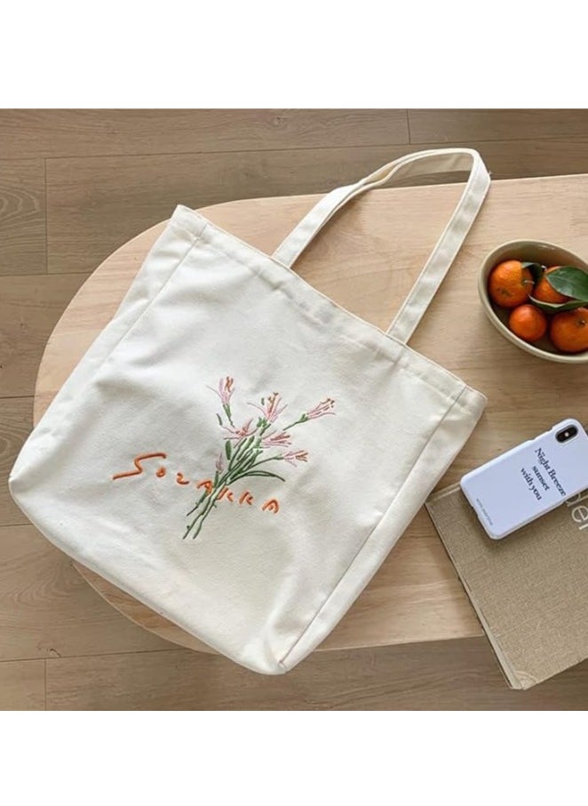 Taoqiao Women canvas Tote Bag  - Image 3