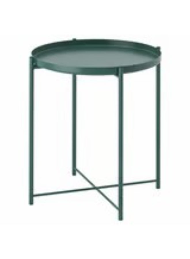 Tray table dark grey green 45x53 cm - Image 1