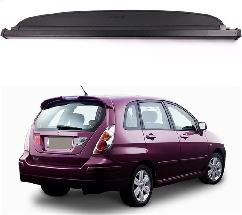 DEMULAX Retractable Car Trunk Cargo Cover for Liana 2007-2021 - Image 4