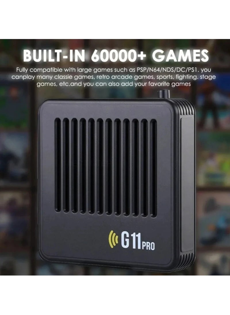 AROAQ Game Console TV Set-top Box 4K Dual System Android Wireless Double G11 Game Console - Image 2