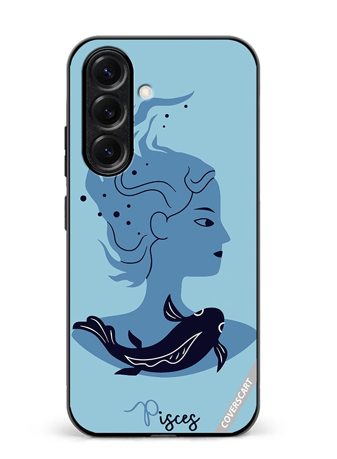 Protective Case Cover For Samsung Galaxy S25 Plus Pisces Zodiac Sign 2 Design Multicolour