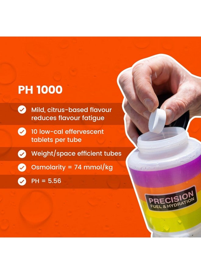 بريسيجن هايدراشن أقراص إلكتروليت الترطيب الدقيق - أقراص ترطيب فوارة متعددة القوة - تقاوم التقلصات - منخفضة السعرات الحرارية، خالية من الجلوتين، نباتية/مناسبة للنباتيين (أنبوب واحد، 1000 مجم/لتر - أنبوب برتقالي) - Image 3