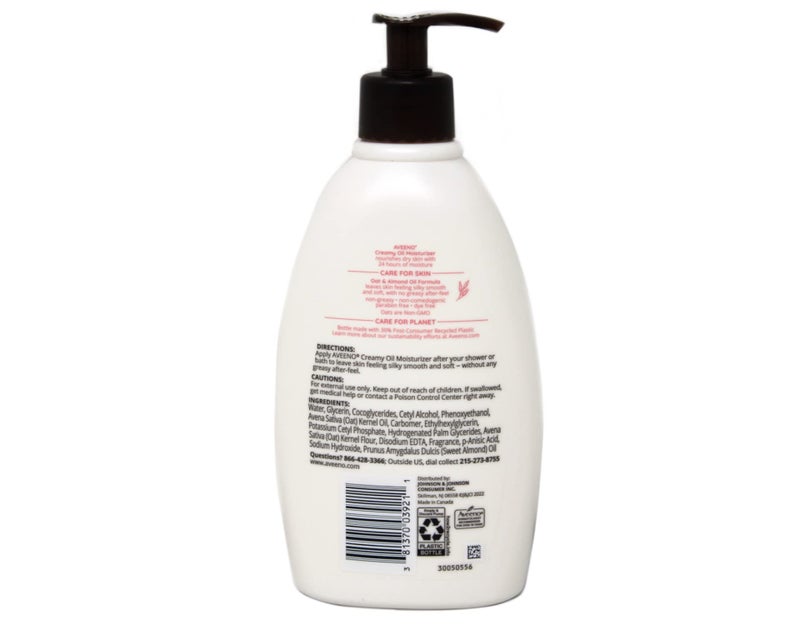Aveeno Creamy Oil R Size 12oz Aveeno Creamy Moisturizing Oil - Image 3