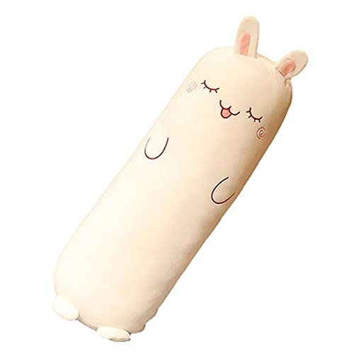 MUPI Long Plush Cute Body Pillows 27 Cuddle Stuffed Animal Shaped Bed Body Pillows Soft Cotton Plushies Doll Toy Gifts for Boys Girls Kids Adults Bunny 27 Inch