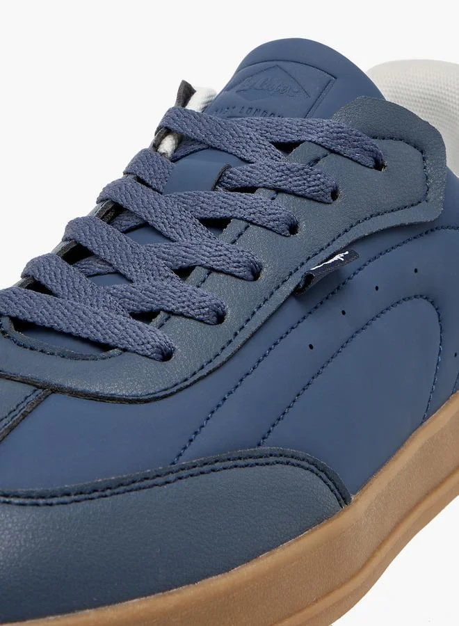 Lee Cooper NAVY Men Panelled Lace-Up Sneakers for Men | Best Price UAE