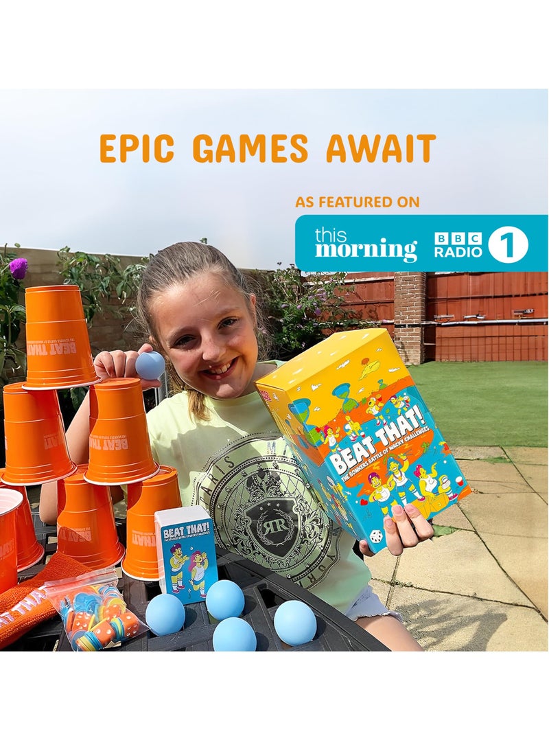 DURKU Family Fun: Beat That! The Bonkers Battle of Wacky Challenges, Family Party for Kids & Adults, Household Objects Expansion - Great Games Board Games - Image 3