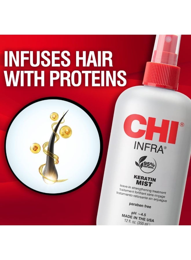 CHI Infra Keratin Mist Leave In Strengthening Treatment 355ml - Image 5