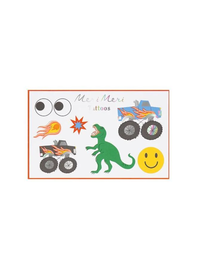 Meri Meri Toybox Icon Temporary Tattoos