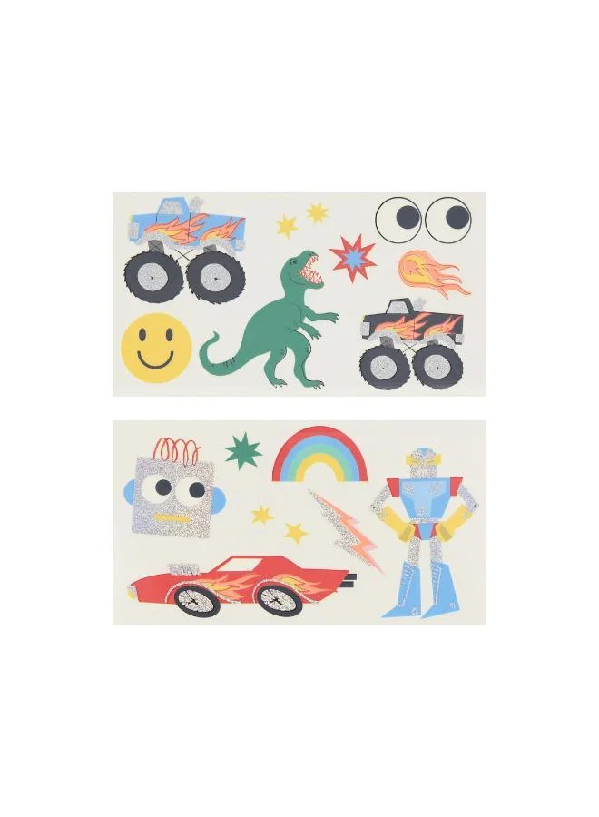 Meri Meri Toybox Icon Temporary Tattoos
