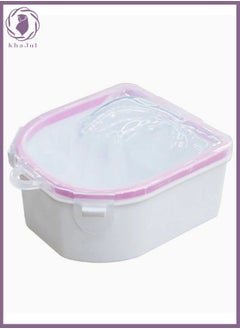 KHAJUL Nail Soaking Bowl Nail Art Polish Remover Soak Hand Bowl Manicure Spa Soaker Acetone Safe  - Image 2