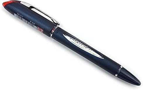 Uniball uni-ball Uni Jetstream Roller Ball Pen - Red Ink, 0.7mm Nib Pack of 12 - Image 2