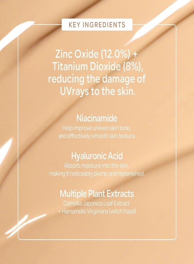 Freeorr Skin Tint with SPF 40,24HR Tinted Mineral Sunscreen Serum with Zinc Oxide,Multi-use Tinted SPF Serum Foundation,Long Lasting Full Coverage Buildable Foundation-Natural Beige, 1 Fl Oz - Image 4