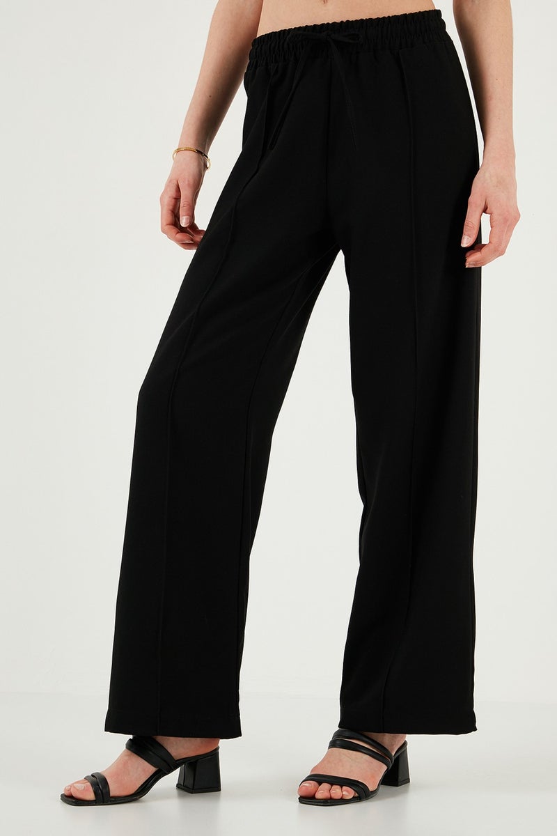 Lela Tracksuit Grass Regular Fit Normal Waist Wide Leg Tracksuit Bottoms Women's Tracksuit Bottoms 5866260  - Image 5
