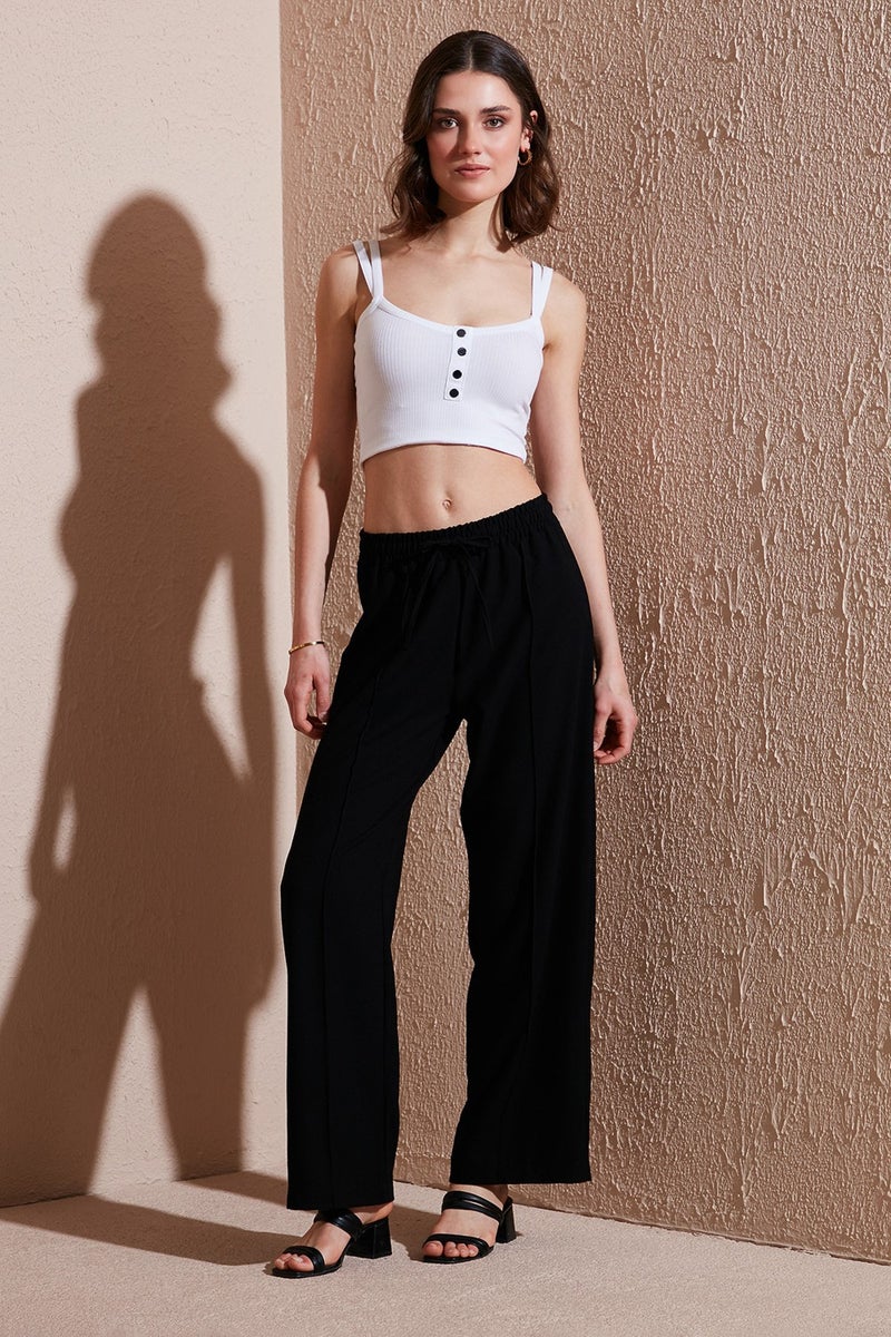 Lela Tracksuit Grass Regular Fit Normal Waist Wide Leg Tracksuit Bottoms Women's Tracksuit Bottoms 5866260  - Image 1