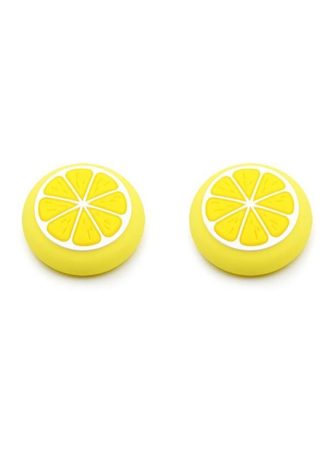 NIBEMINENT 2-Piece Fruit Design Joystick Thumb Cap 