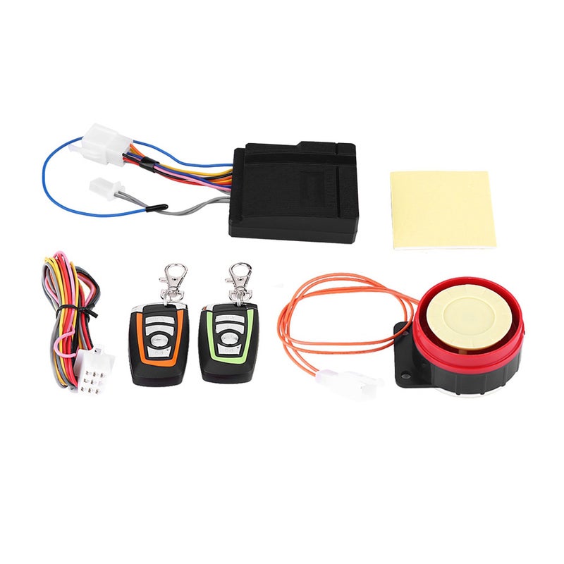 Motorcycle  Anti theft Security Alarm System Remote Control - Image 1