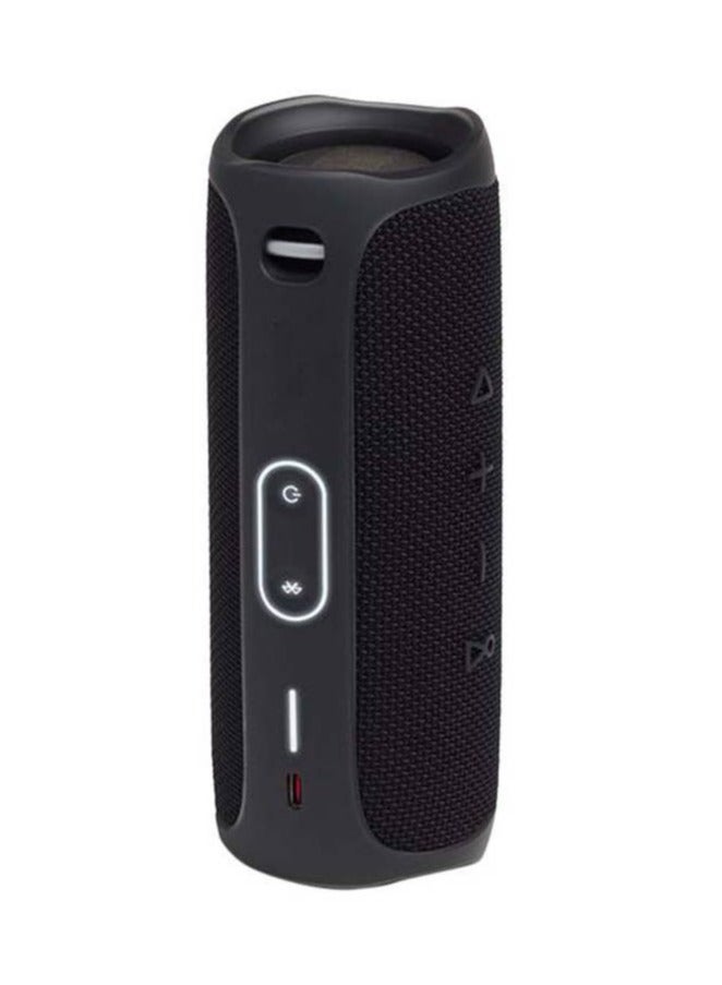 ارواق مكبر صوت محمول مقاوم للماء باللون الأسود - Image 2