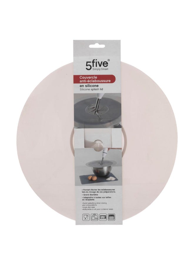 Five Simply Smart Anti-Splash Mixing Bowl Silicone Lid Grey 35 cm 179752 - Image 2