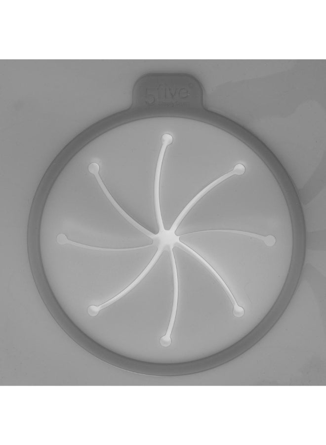 Five Simply Smart Anti-Splash Mixing Bowl Silicone Lid Grey 35 cm 179752 - Image 3