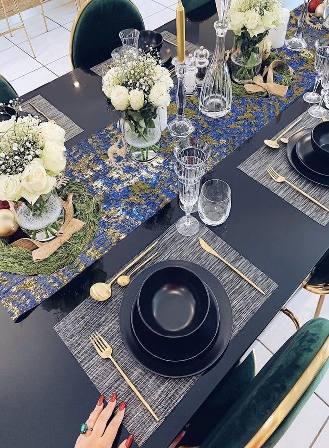 Herda 100ft Gold Table Runner - Metallic Golden Party Decorations Gold Tulle Mesh Centerpieces Decor for Birthday, Wedding, Anniversary, Thanksgiving, Christmas,‌ Graduation Party Table Runner - Image 3