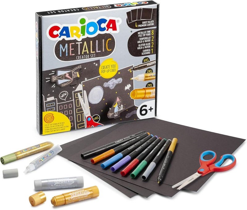 Carioca Metallic Pop-Up Creator Toys 43165