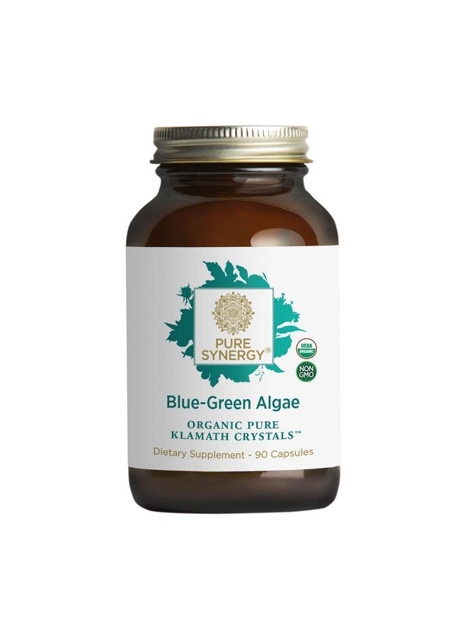Pure Synergy Bluegreen Algae; 90 Capsules; Usda Organic; Nongmo; Vegan; Sourced From Upper Klamath Lake Oregon - Image 2