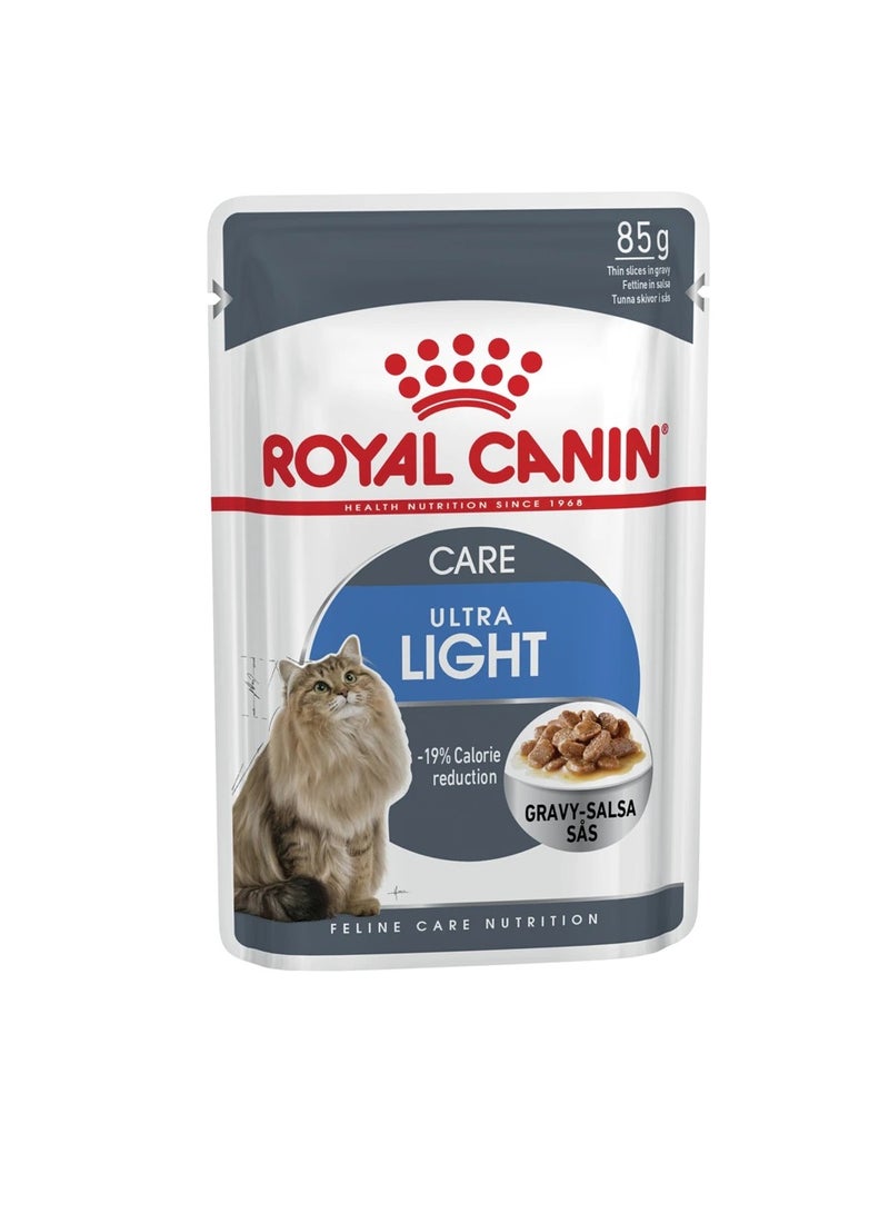 رويال كانين للعناية بالوزن الخفيف في طعام القطط الرطب في المرق - Image 1