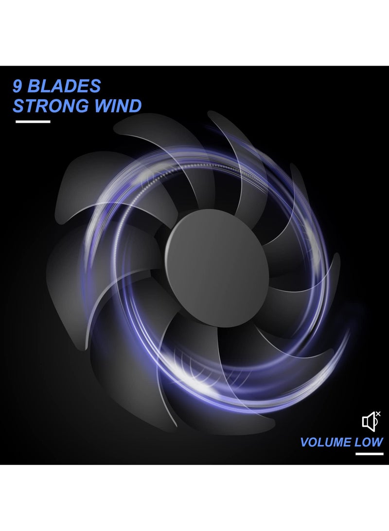 Joshberg Portable Air Conditioners, USB Personal Mini Air Conditioner with 3-Speed, Evaporative Air Cooler with Touch Screen, Portable Ac Unit Fan for Room, Tent, Bedroom, Car, RV, and Camping - Image 5