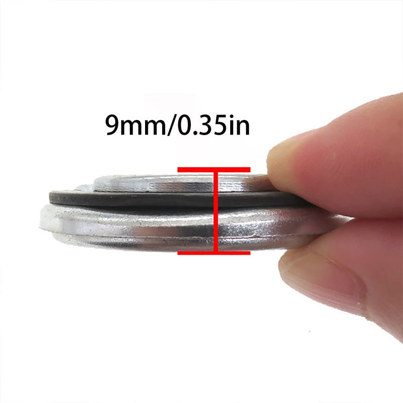 klarako M14 Silver Thread Quick Change O.D Disc Flange Locking Nut - Image 3