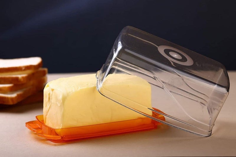 Black Olive Plastic Butter Box with Lid- Multipurpose Transparent Butter Storage Dish Container with Cover for Kitchen and Refrigerator (Butter Box with Lid) - Image 4