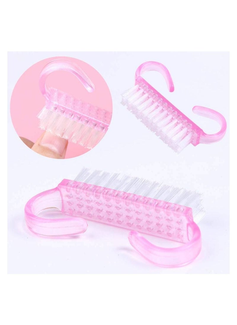 MARGOUN Nail Manicure Kit 5 in 1 Nail Care Tool Set Nail Brush, Nail File, Nail Buffer Pedicure Nail Art Essential Equipment for Home and Salon Use  - Image 4