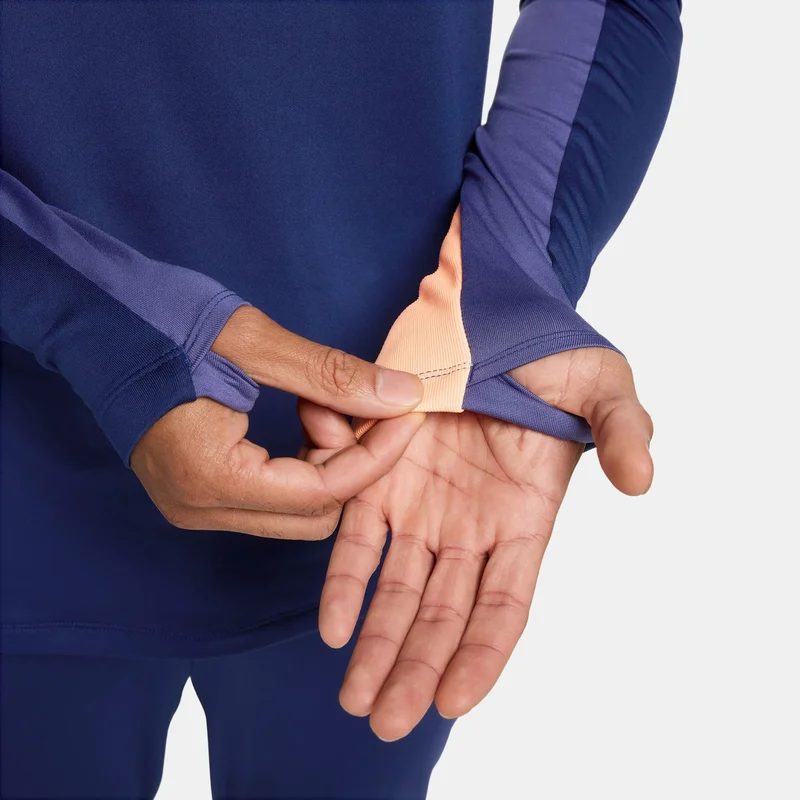 Nike Blue Men's Strike Dri-FIT 1/2-Zip Football Drill Top for Men | Best Price UAE