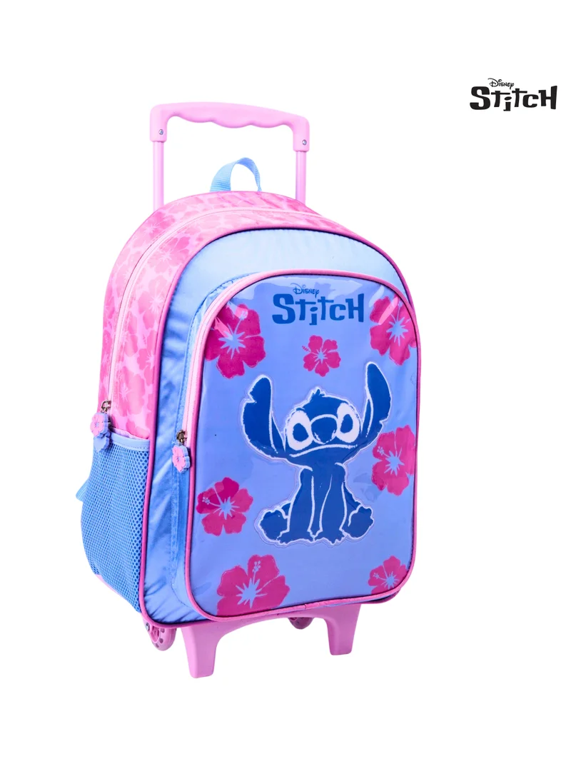 ديزني Disney Stitch Fur Enough 5in1 Trolley Box Set 16'' I Trolley I Lunch Bag I Water Bottle I Pencil Case I Lunch Box I Packaging