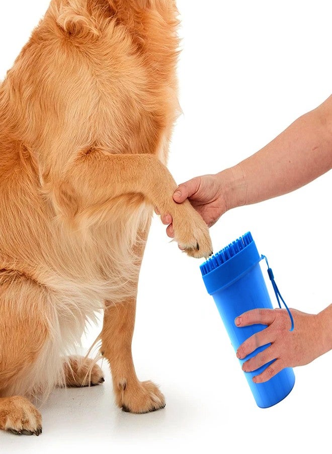 GROOMER ESSENTIALS 2-in-1 Pet Paw Cleaner - Extra Large - For Extra Large Dogs Like German Shepherds, Great Danes, St. Bernards, Boxers, and Mastiffs - Portable - Image 4