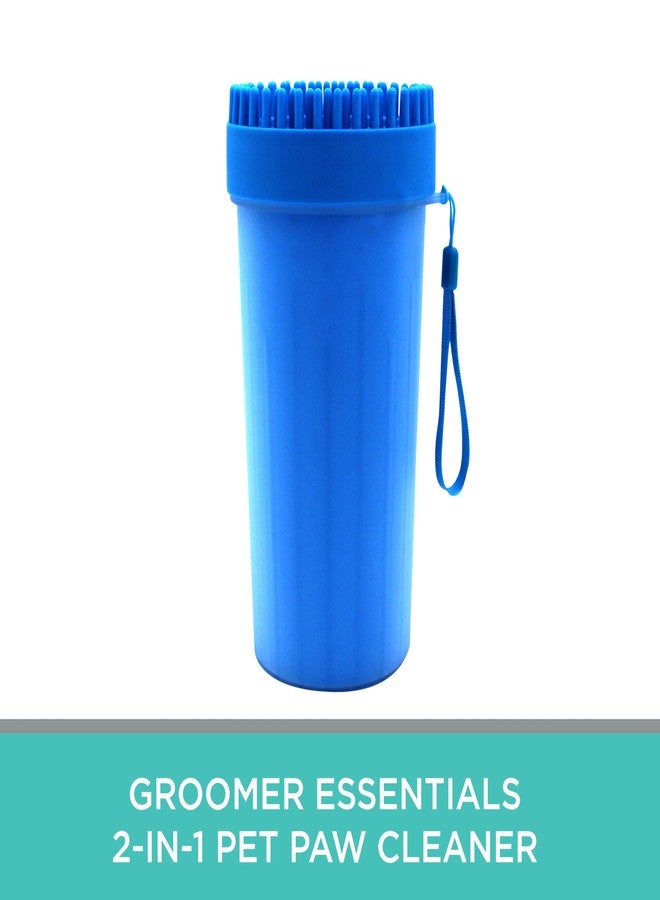 GROOMER ESSENTIALS 2-in-1 Pet Paw Cleaner - Extra Large - For Extra Large Dogs Like German Shepherds, Great Danes, St. Bernards, Boxers, and Mastiffs - Portable - Image 3