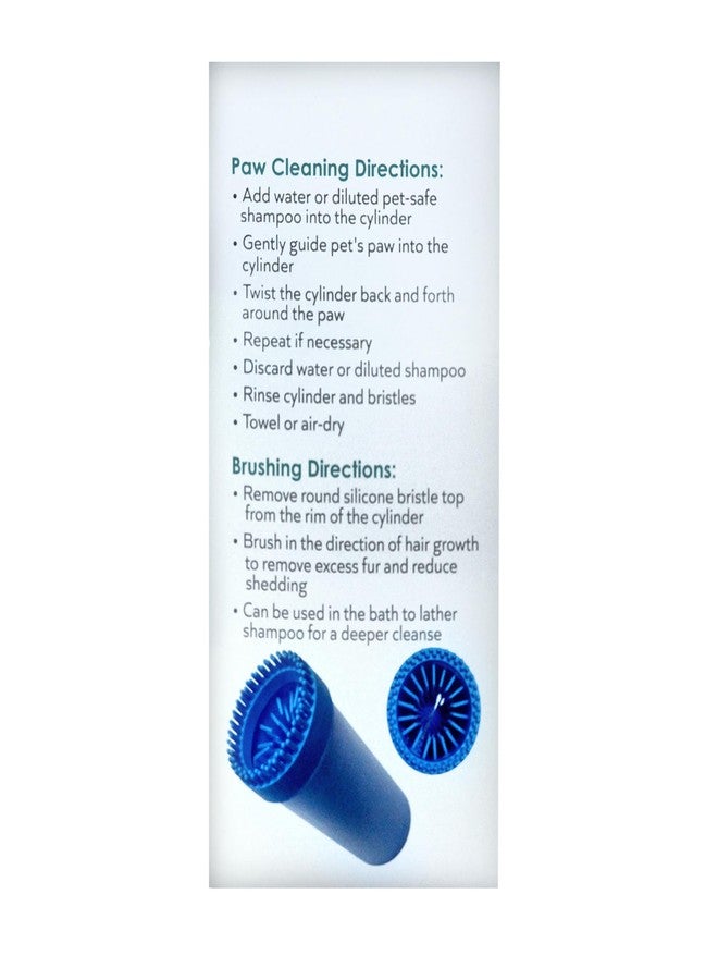 GROOMER ESSENTIALS 2-in-1 Pet Paw Cleaner - Extra Large - For Extra Large Dogs Like German Shepherds, Great Danes, St. Bernards, Boxers, and Mastiffs - Portable - Image 5